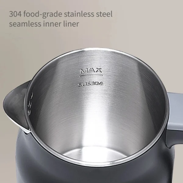 1.2L Smart Stainless Steel Electric Kettle