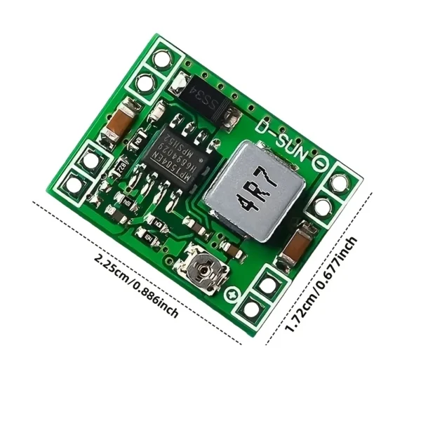 High-Efficiency 3A Adjustable Voltage Regulator Module