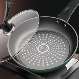Versatile Non-Stick Frying Pan with Lid