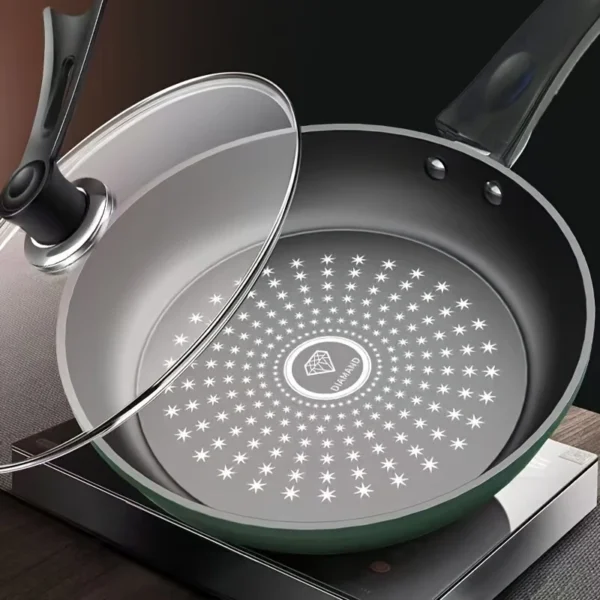 Versatile Non-Stick Frying Pan with Lid