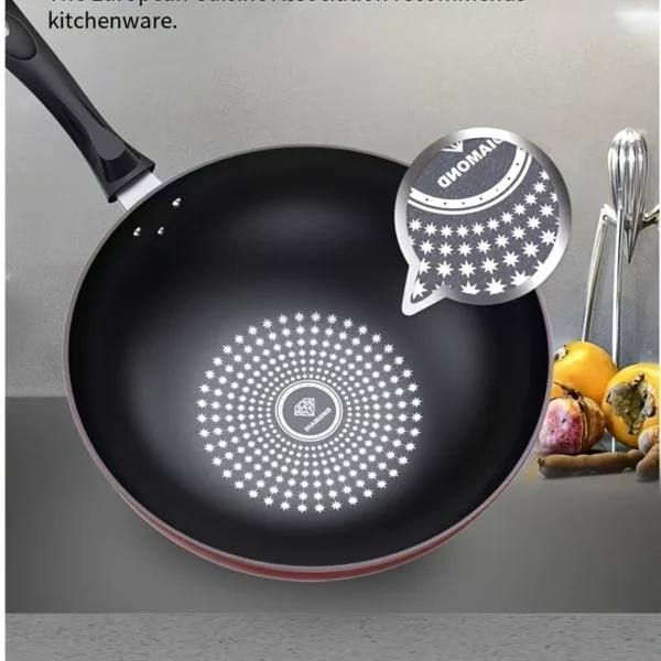 German Diamond Nonstick Stir fry Pan