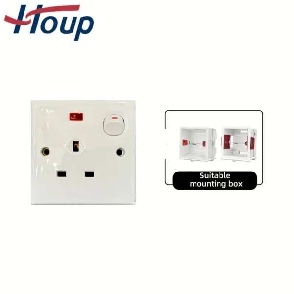 1pc HOUP 13A Power Outlet