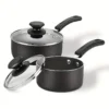 Nonstick Sauce Pan Set with Lid, 1 QT And 2.0 QT Sauce Pots