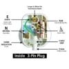 13A 3 Pin Plug Top[SIRIM]